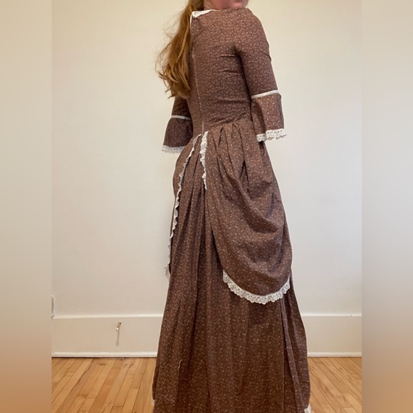 🌼PRIDE & Prejudice Little Women Inspired long Prairie Style Handmade Dress - Picture 7 of 13